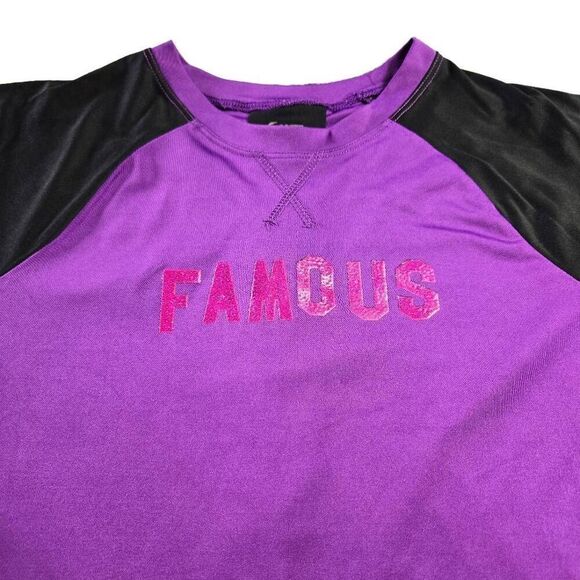 Soffe Pullover Top Girls L (12-14) Famous - Picture 2 of 4